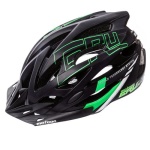 KASK ROWEROWY METEOR GRUVER ROZMIAR M 55-58CM CZARNO/ZIELONY 