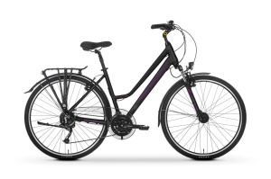 ROWER TABOU KINETIC 4.0 W DAMSKI CZARNO/RÓŻOWY 21" 2022 