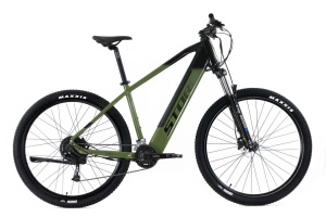 ROWER ELEKTRYCZNY STORM E-TAURUS MAN 2.0 CZARNO/OLIWKOWY 21" 14,5 AH 2023