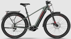 ROWER ELEKTRYCZNY HAIBIKE TREKKING 5 HIGH i720 Wh OLIVE/RED GLOSS S 2023  