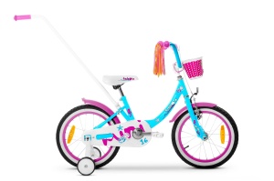 ROWER TABOU MINI ALU 16" NIEBIESKO/JAGODOWY 2023  