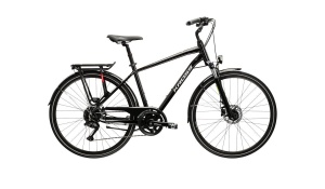 ROWER KROSS TRANS 5.0 MĘSKI CZARNO/SZARY POŁYSK L 2025