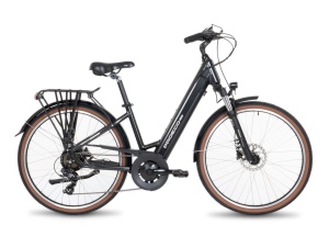 ROWER ELEKTRYCZNY PROECO WAVE AN 1.0 26" GRAFITOWY 16" S BATERIA 504Wh 2025 