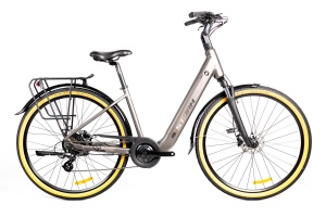 ROWER ELEKTRYCZNY STORM E-DIAMOND PRO 1.0 ZŁOTY GRAFIT 17" 504 Wh 2025        