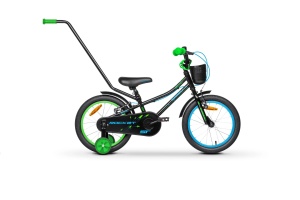 ROWER TABOU ROCKET ST 16" CZARNO/NIEBIESKI 2025            