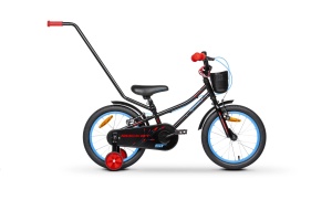 ROWER TABOU ROCKET ST 16" CZARNO/CZERWONY 2025         