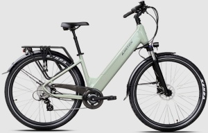 ROWER ELEKTRYCZNY BARTON E-SMART 2.0 OLIWKA 17" 468 Wh 2026   