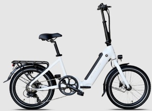 ROWER ELEKTRYCZNY SKŁADANY BARTON E-FOLD BIAŁA PERŁA 540 Wh 2026   