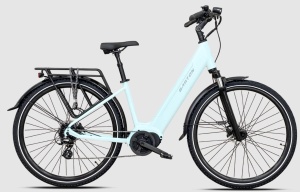 ROWER ELEKTRYCZNY BARTON E-SMART FLOW BŁĘKITNA BIEL 17" 504 Wh 2026  