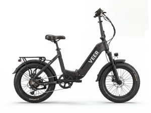 ROWER ELEKTRYCZNY SKŁADANY VEER NEXA 20" CZARNY BATERIA 720 WH 2026 