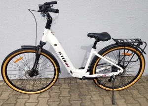 ROWER ELEKTRYCZNY STORM E-DIAMOND PRO 3.0 PERŁA POŁYSK 17" 748 Wh 2027   